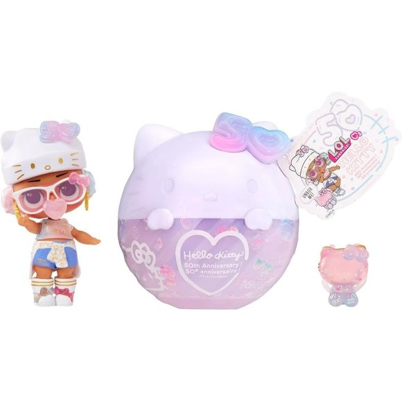 L.O.L Surprise Hello Kitty CRYSTAL CUTIE 50th Anniversary Doll Limited Edition - Picture 1 of 12
